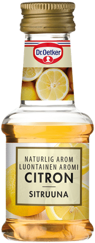 Dr. Oetker Luontainen sitruuna-aromi 30 ml|Dr. Oetker 天然柠檬香精 30 ml