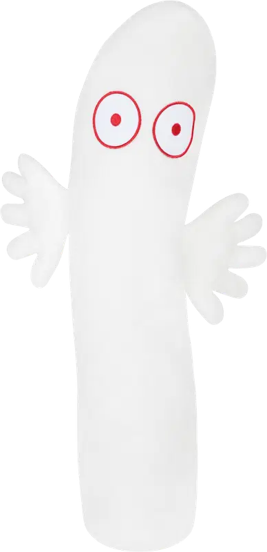 Muumi 哈蒂瓦蒂抱抱毛绒玩具 60 cm|Hattivatti halipehmo 60 cm