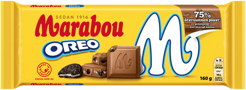 Marabou 奥利奥巧克力板 160g