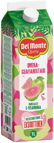 Del Monte omena-guavanektari 1l|Del Monte 苹果番石榴花蜜 1l