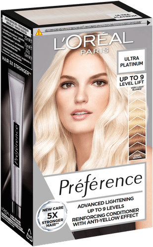 L'Oréal Paris Preference Le Blonding Ultra Platinum 9 asteen ultravoimakas vaalennus 1kpl