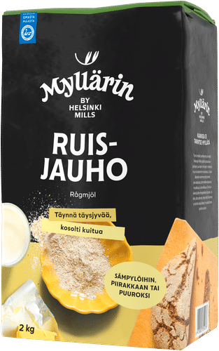 Myllärin Ruisjauho 2 kg|Myllärin 黑麦粉 2 kg