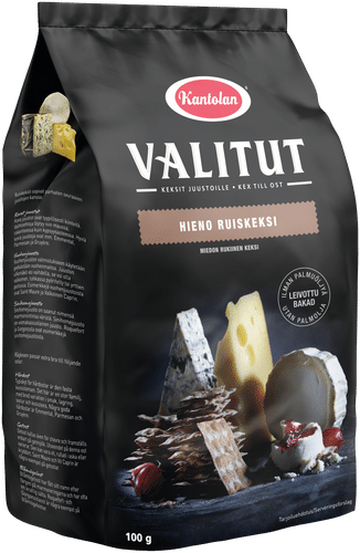 Kantolan 精选黑麦饼干 100g|Kantolan Valitut ruiskeksi 100g