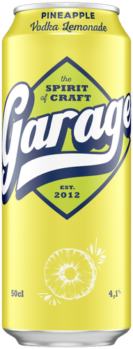 Garage 伏特加柠檬水菠萝味调味醇饮料4.1%罐装 0,5 L