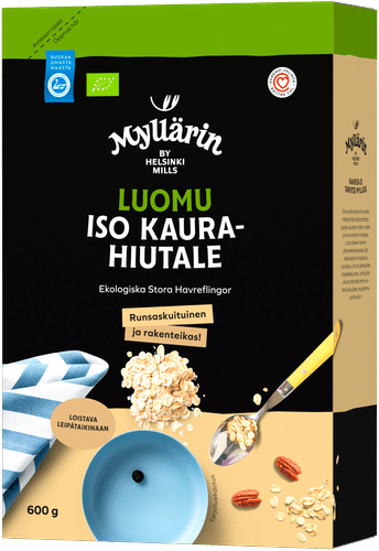 Myllärin Luomu Iso Kaurahiutale 600 g|Myllärin 有机大燕麦片 600 g