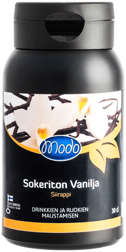 Modo sokeriton Vaniljasiirappi 30cl|Modo 无糖香草糖浆 30cl