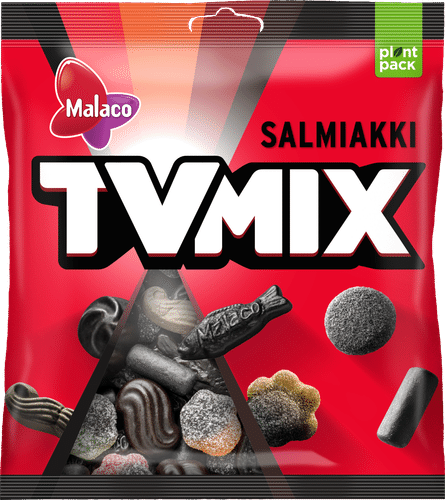 Malaco TV Mix 咸甘草糖混合糖果 280g|Malaco TV Mix Salmiakki makeissekoitus 280g