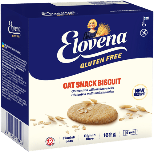 Elovena 9x18克无麸质燕麦零食饼干|Elovena 9x18g gluteeniton välipalakaurakeksi