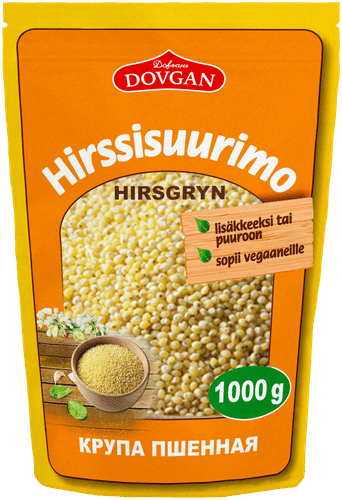 Dovgan Hirssisuurimot 1000g|Dovgan 小米碎粒 1000g