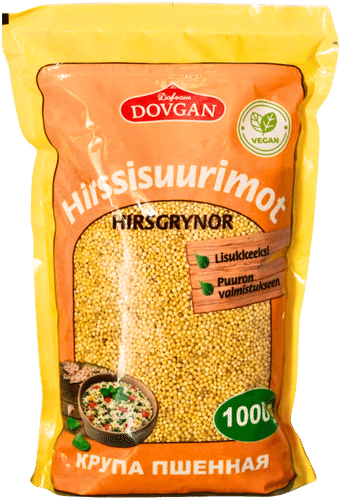 Dovgan Hirssisuurimot 1000g|Dovgan 小米碎粒 1000g