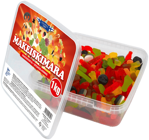 Finlandia Candy 混合糖果1公斤装|Finlandia Candy Makeiskimara 1kg makeissekoitus
