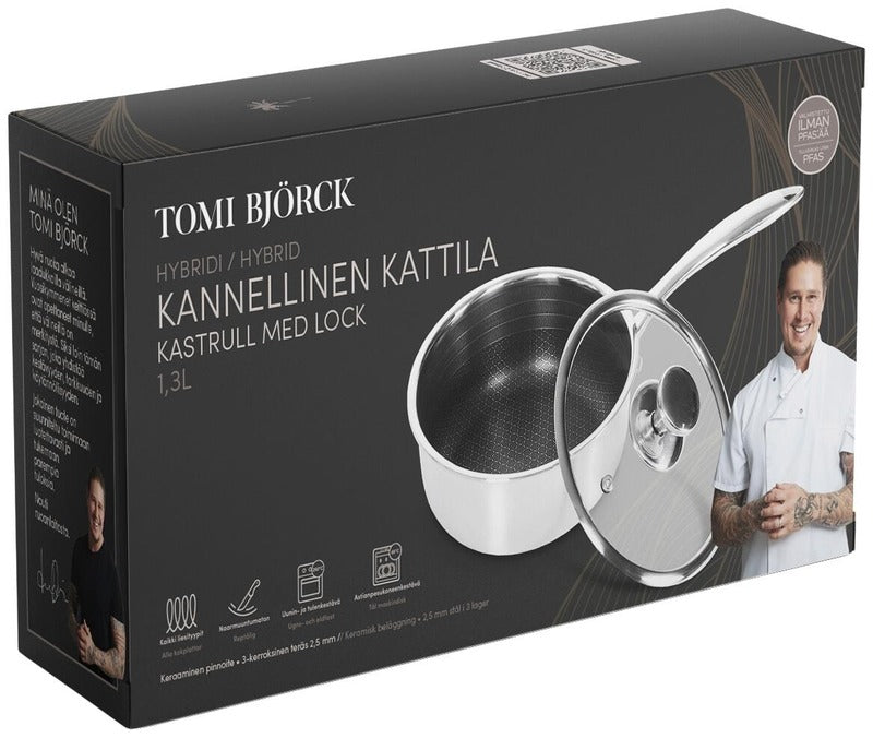 Tomi Björck 1.3升带盖复合锅 16cm