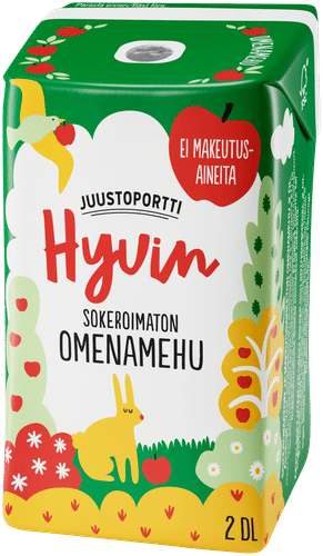 Juustoportti Hyvin 果汁 2 dl 苹果