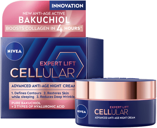NIVEA 50ml Cellular Expert Lift Advanced Anti-Age Night Cream -yövoide