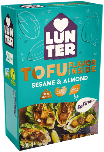 Lunter Infusoitu tofu 200g sesame & almond