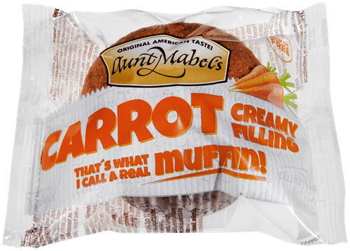 Europicnic Aunt Mabel's porkkanamuffinssi täytteellä 100g|Europicnic 梅布尔阿姨胡萝卜馅马芬 100g