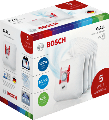 Bosch 吸尘器5年延长保修及集尘袋套装 BBZ16WGALL