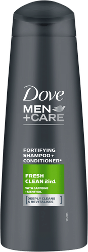 Dove Men+Care Fresh & Clean男士二合一洗发水 250 ml