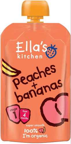 Ella´s Kitchen 桃子香蕉泥 4个月起 有机 120g