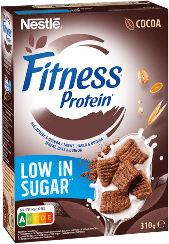 Fitness Protein Choco 310g täysjyväproteiinimurot|Fitness Protein Choco 310克 全麦蛋白质麦片