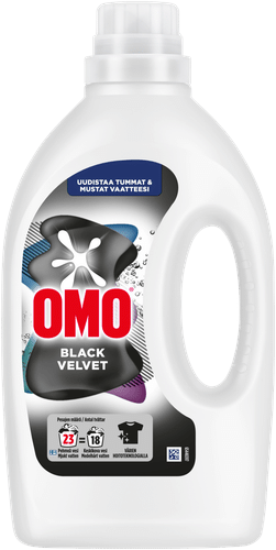 Omo Black Velvet液体洗衣液 深色衣物专用 920毫升 23次洗涤