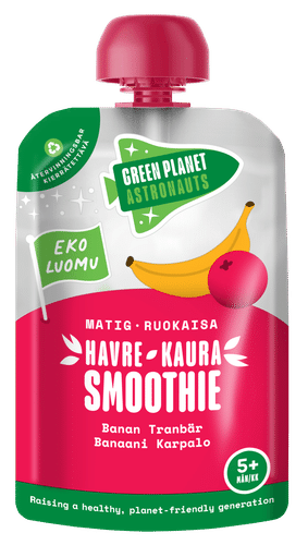 Green Planet Astronauts 有机燕麦饮品 蔓越莓-香蕉 100g 5个月以上