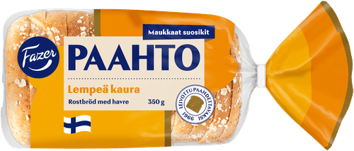 Fazer Paahto Lempeä kaura 350g, paahtoleipä|Fazer Paahto 温和燕麦 350克 吐司面包