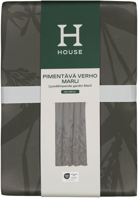 House 遮光窗帘 Marli 140x250厘米,灰色