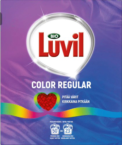 Bio Luvil 彩色衣物洗衣粉 1.61千克 50次洗涤