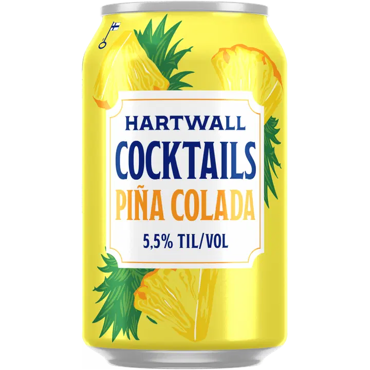 Hartwall Cocktails Pina Colada 5,5% 0,33 l|Hartwall Cocktails 椰林飘香 5.5% 0,33 l