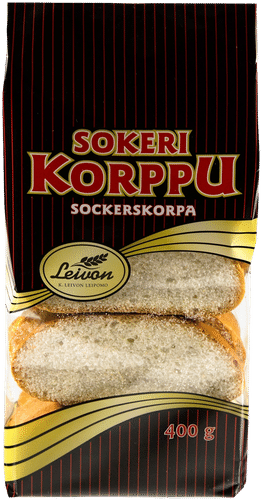 Leivon Leipomo 糖脆面包 400g|Leivon Sokerikorppu 400g