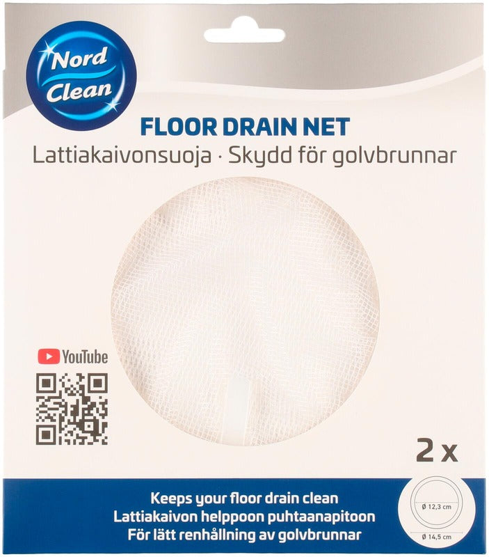Nord Clean 地漏保护罩 2kpl|Nord Clean lattiakaivonsuoja 2kpl