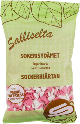 Salliselta Sokerisydämet 100g|Salliselta 糖心 100g