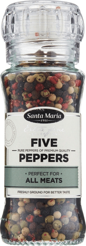 Santa Maria Five Peppers混合调料 五胡椒研磨瓶 60 g