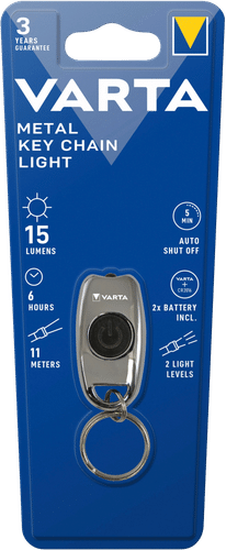 Varta Metal Key Chain avaimenperätaskulamppu