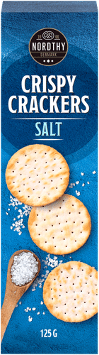NORDTHY 脆饼干 盐味 125g|Nordthy Crispy Crackers Salt 125g