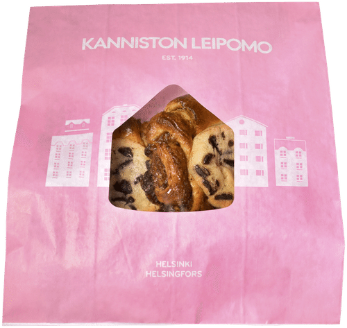 Kanniston Leipomon Cookiepuusti pakattu 2 kpl|Kanniston leipomo 肉桂卷 包装 2 kpl