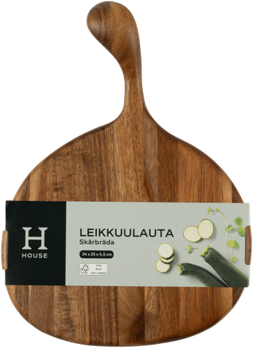 House leikkuulauta Ote 34x25x4,5 cm akaasia