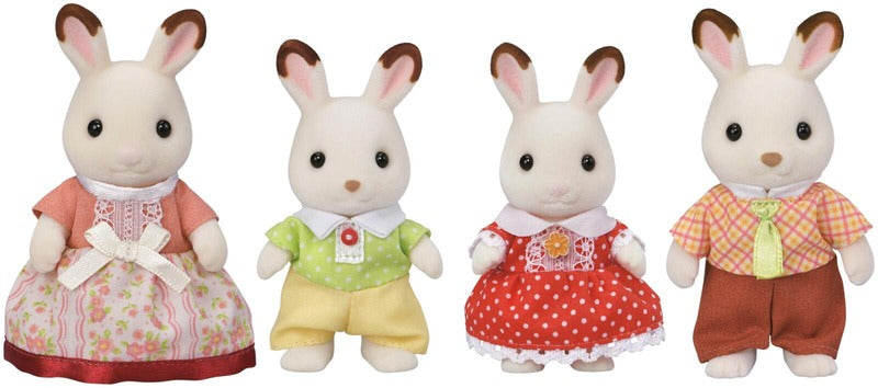 Sylvanian Families 巧克力兔家庭装|Sylvanian Families suklaapupuperhe