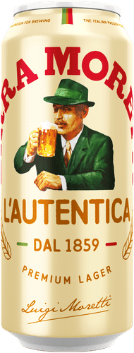 Birra Moretti 4.6% 饮品 0,5 l