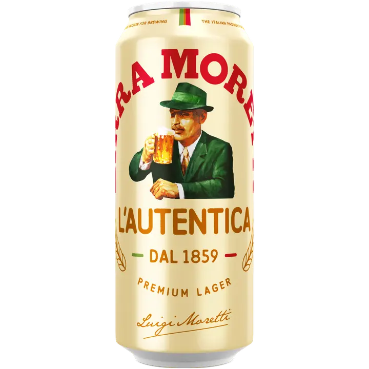 Birra Moretti 4,6% olut 0,5 l|Birra Moretti 4.6% 饮料 0,5 l