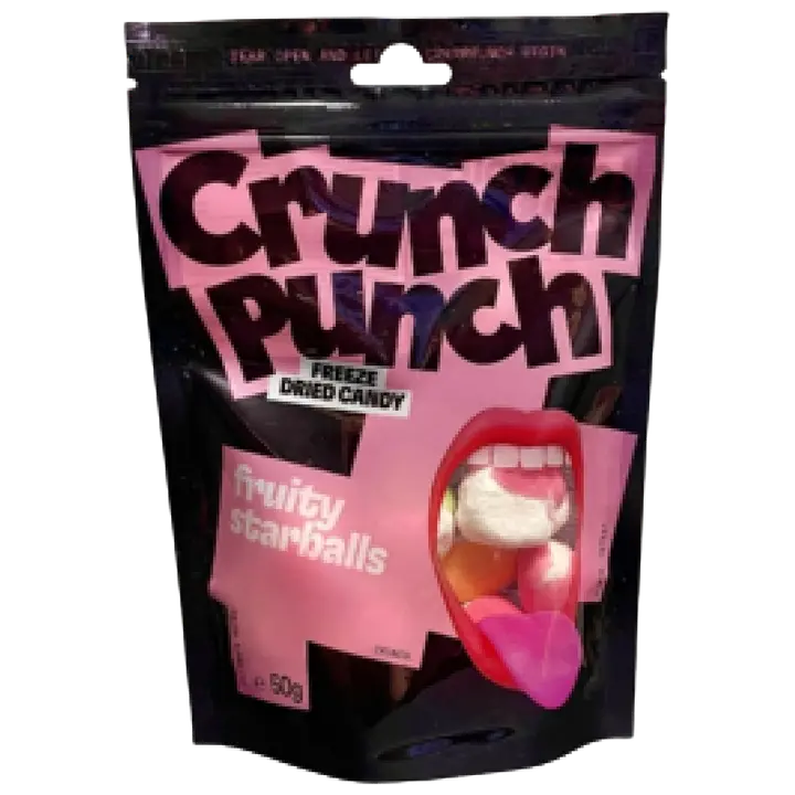 Crunch Punch Sour Starballs makeissekoitus 50g