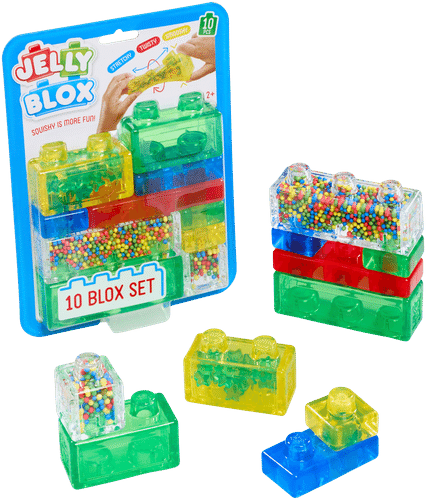 Jelly Blox 积木 10 Kpl|Jelly Blox -Palikat 10 Kpl