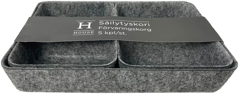 House 收纳篮 5件套