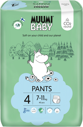 Muumi Baby Pants 拉拉裤 4号 - 40片 7-11kg