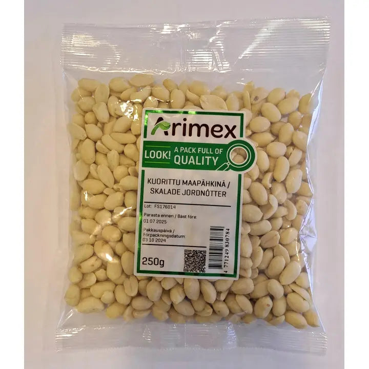 Arimex kuoritut maapähkinät 250g-Arimex 带壳花生 250g