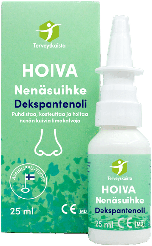 Terveyskaista HOIVA® 泛醇鼻喷雾 25 ml