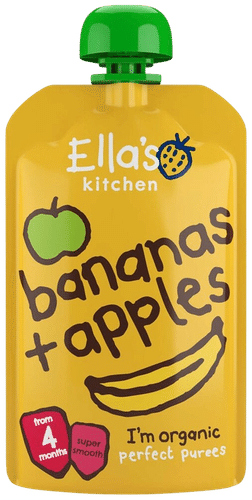 Ella´s Kitchen Ella's Kitchen 香蕉苹果泥 4个月起 有机 120g