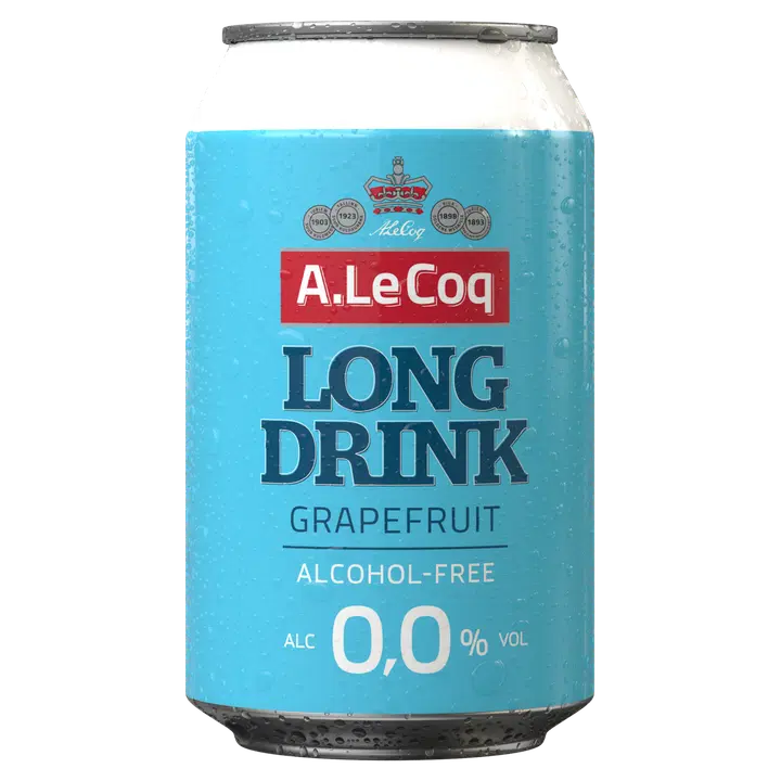 A. Le Coq Grapefruit alkoholiton lonkero 0,0 % 0,33 l tlk|A. Le Coq 葡萄柚0度 0.0% 0.33 升 总量