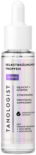Tanologist 自晒黑滴剂深色 30ml|Tanologist Self Tan Drops Dark -itseruskettavat tipat 30ml